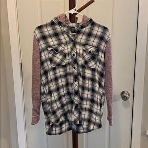 Empyre flannel hoodie